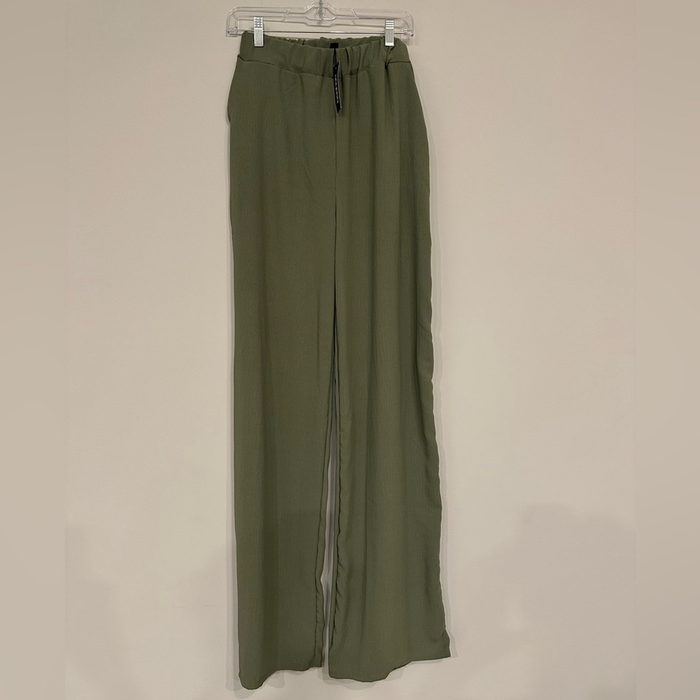 Boohoo Sage Wide Leg Pants
